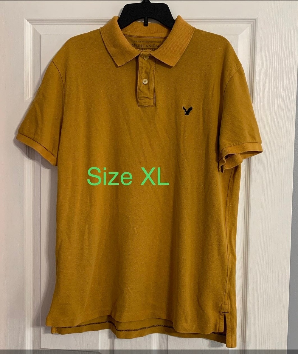 American Eagle Men's Polo Shirt Size XL